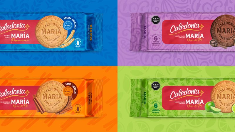 Galletas Caledonia reinventa lo clásico  con su nueva Línea María Momentos