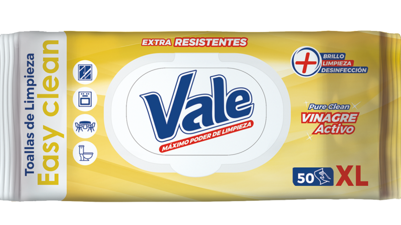 “Limpia, bota y listo”: Vale lanza Easy Clean, la toalla desechable que transforma la limpieza diaria