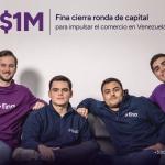 Fina, la startup venezolana cierra ronda de capital de US$1M para impulsar el comercio en Venezuela