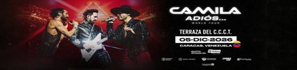 CAMILA llega a Caracas con su ADIÓS WORLD TOUR: «No es un Adiós, es otra manera de Permanecer”